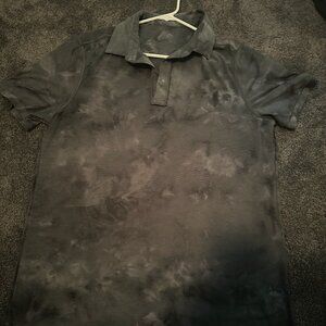 Lululemon Evolution Short-Sleeve Polo Shirt Grey Camo